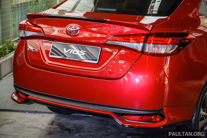 Toyota Vios 2019 ra mắt Malaysia, giá từ 18.700 USD