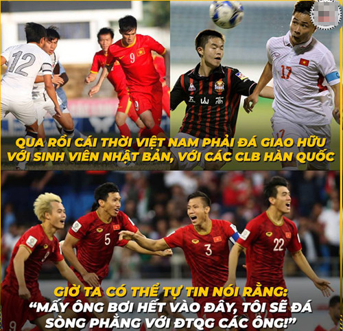 Ảnh chế ĐT Việt Nam về quê ăn Tết hot nhất tuần qua