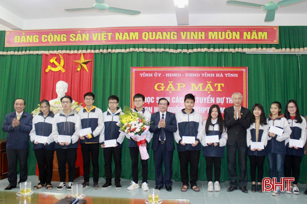 Hà Tĩnh đứng thứ 3 cả nước Kỳ thi Học sinh giỏi quốc gia 2018-2019