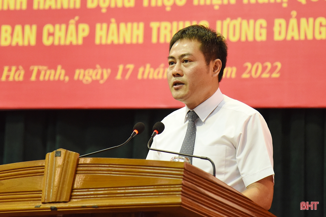 Hà Tĩnh công bố các quyết định của Ban Bí thư về công tác cán bộ