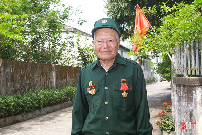 Cựu binh Nguyễn Xuân Vinh. bqbht_br_a1.jpg
