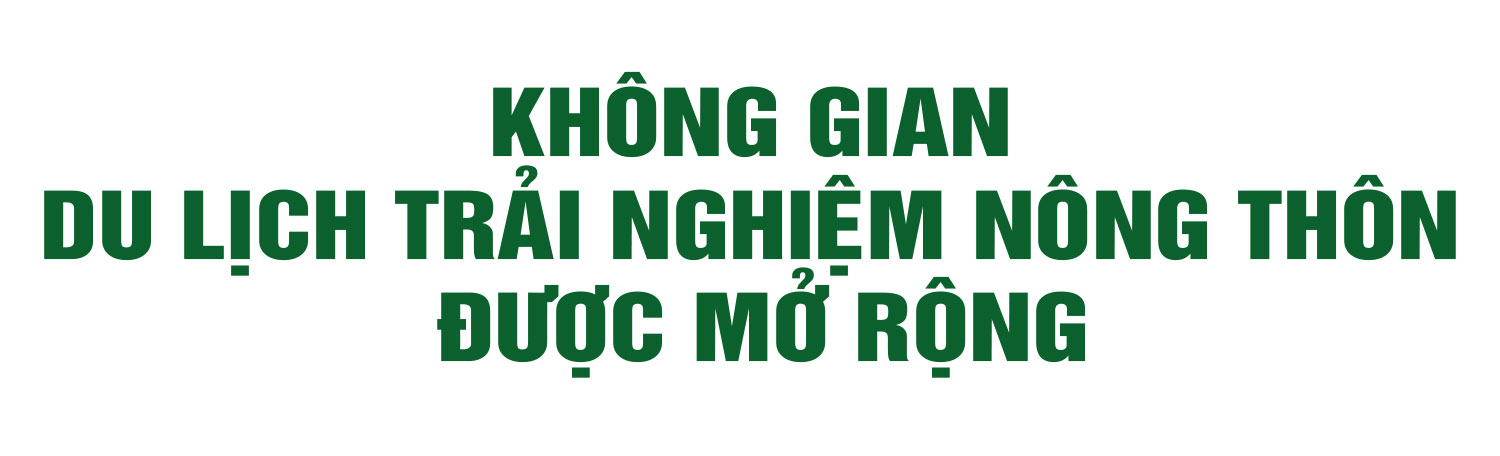 Du lịch nông thôn - sức bật xây dựng nông thôn mới bền vững