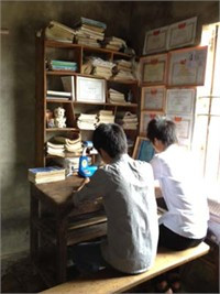 Sự chăm chỉ, miệt mài đã khiến 2 em trở thành những học sinh giỏi