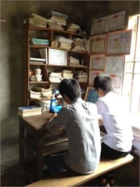 Sự chăm chỉ, miệt mài đã khiến 2 em trở thành những học sinh giỏi