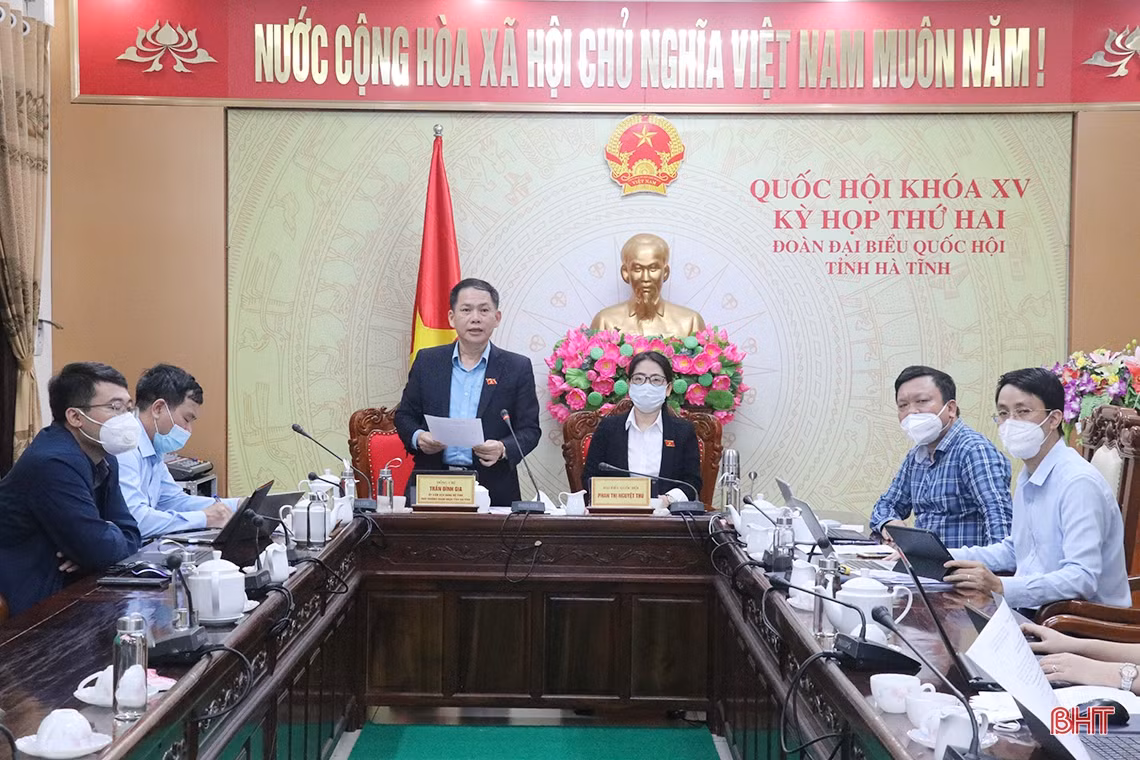 Đại biểu Quốc hội Hà Tĩnh góp ý về dự án Luật Thống kê sửa đổi, bổ sung