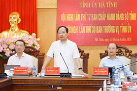 Ban Chấp hành Đảng bộ tỉnh Hà Tĩnh thống nhất ban hành nhiều chủ trương, chính sách quan trọng