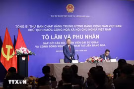 Tổng Bí thư, Chủ tịch nước mong doanh nhân người Việt tại Nga tiếp tục là hạt nhân thúc đẩy hợp tác hai nước