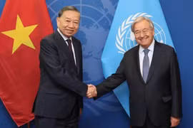Tổng Bí thư, Chủ tịch nước Tô Lâm gặp Tổng Thư ký Liên hợp quốc António Guterres