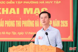 Chỉ đạo, điều hành các nội dung diễn tập đúng kế hoạch, sát thực tế