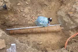 Đà Nẵng: Phát hiện súng thần công thời Nguyễn tại Thành Điện Hải