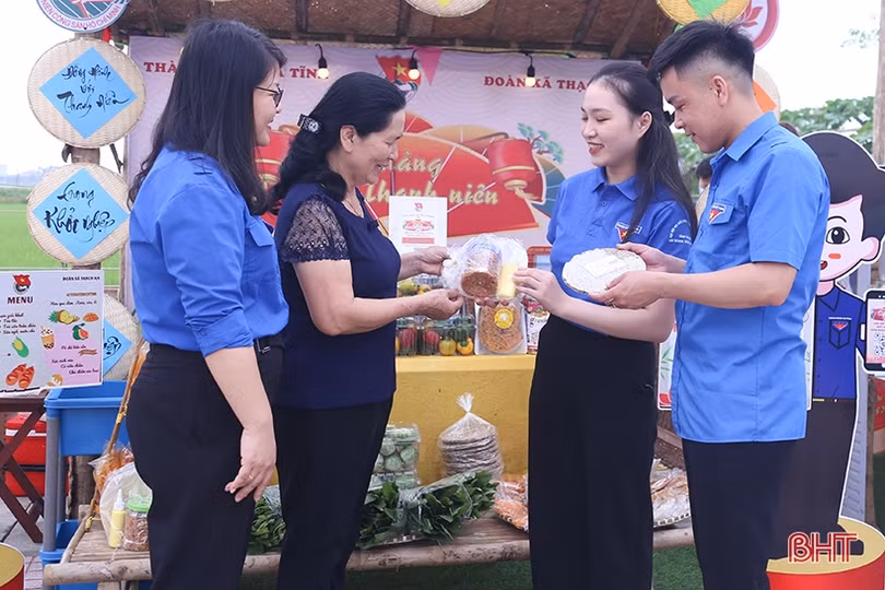 Khai trương phiên chợ quê tại thành phố Hà Tĩnh