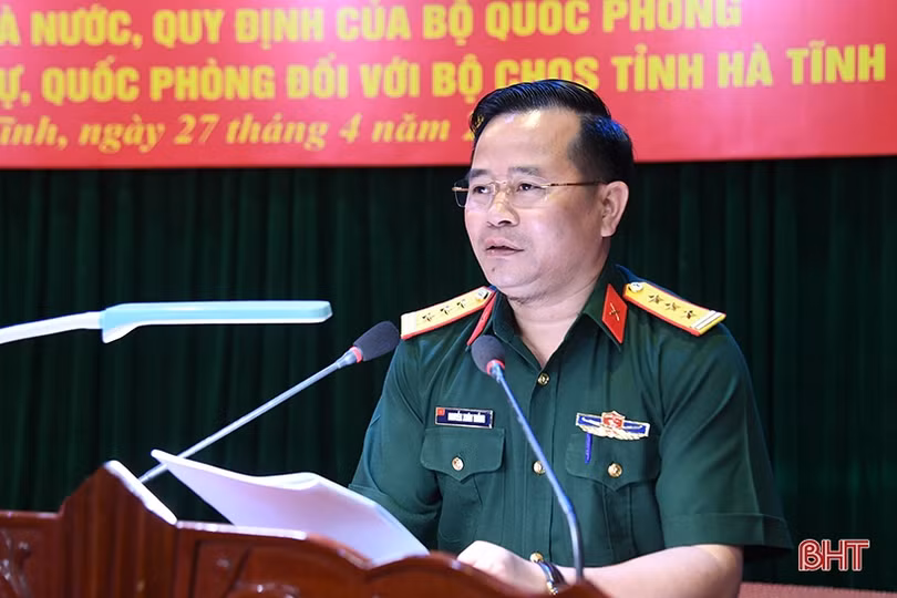 Thanh tra toàn diện kết quả thực hiện nhiệm vụ quân sự - quốc phòng tại Bộ CHQS tỉnh