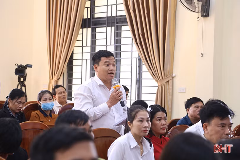 Cử tri huyện Đức Thọ đề nghị quản lý chặt về đầu cơ bất động sản
