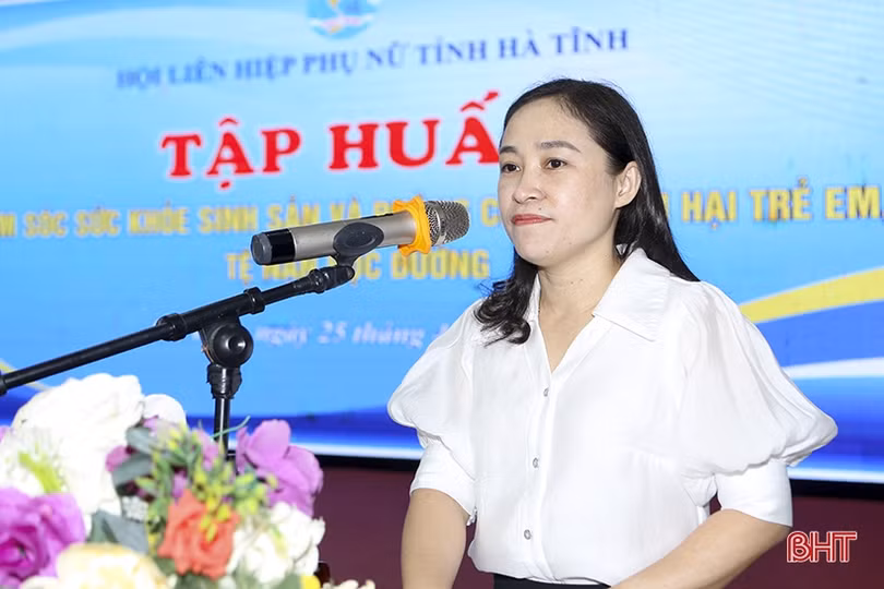 Giúp phụ nữ Hà Tĩnh có kiến thức, kỹ năng phòng tránh xâm hại cho con trẻ