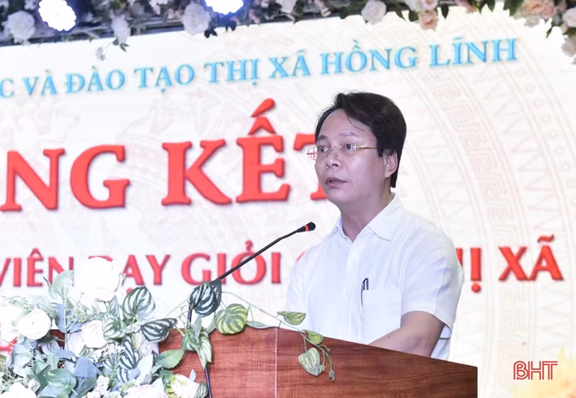 Thị xã Hồng Lĩnh có 121 giáo viên dạy giỏi, chủ nhiệm lớp giỏi