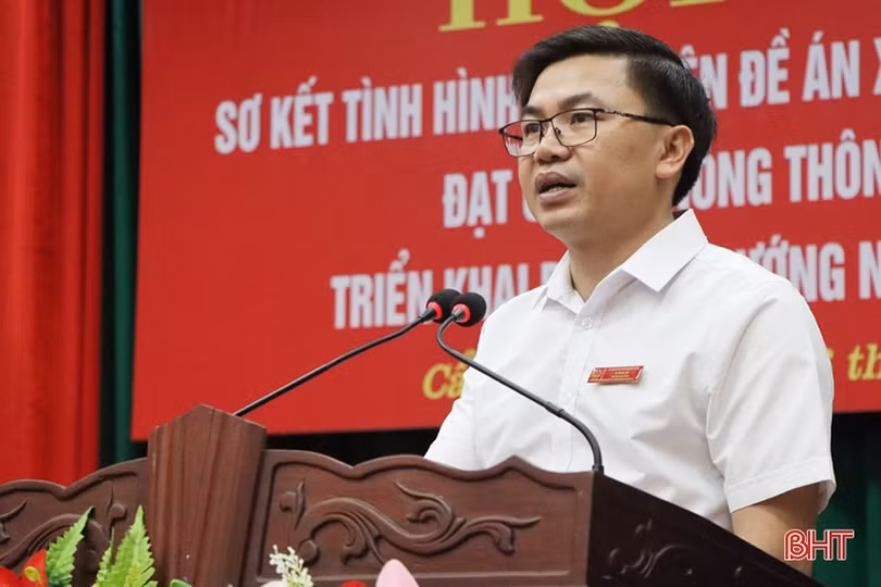 Cẩm Xuyên rà soát các tiêu chí huyện nông thôn mới nâng cao