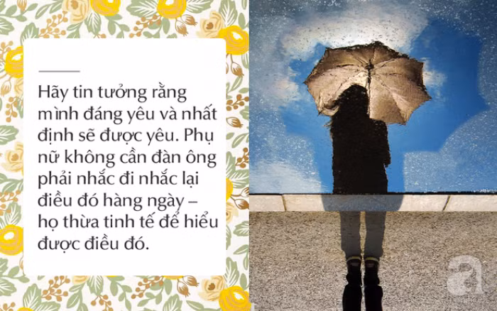 10 dieu khac biet chi phu nu ton trong gia tri ban than moi lam