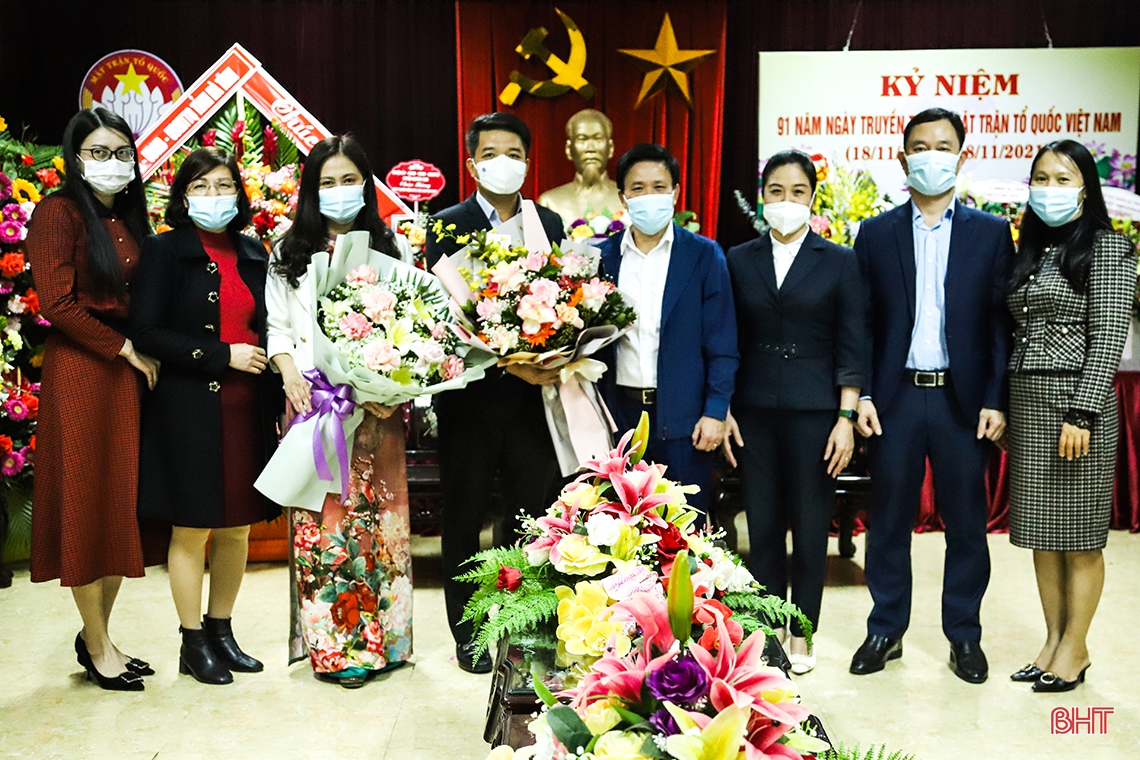 Lãnh đạo tỉnh Hà Tĩnh chúc mừng ngày truyền thống Mặt trận Tổ quốc