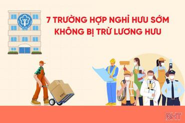 [Motion Graphics] 7 trường hợp nghỉ hưu sớm không bị trừ lương hưu