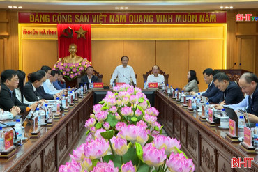 Ban Chấp hành Đảng bộ tỉnh thống nhất chủ trương mở rộng Khu kinh tế Vũng Áng