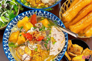 Hương vị Bắc Bộ gây thương nhớ giữa lòng Hà Tĩnh