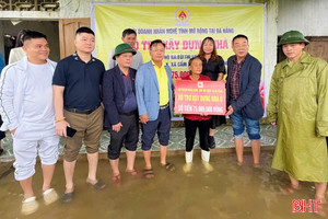 Ấm áp tình đồng hương, tiếp sức người dân Hà Tĩnh vượt khó 