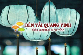 Đèn vải Quang Vinh - sản xuất đèn lồng trang trí theo yêu cầu giá gốc tại xưởng