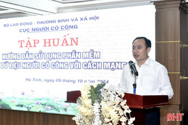 Nâng cao hiệu quả sử dụng phần mềm “Cơ sở dữ liệu người có công với cách mạng”