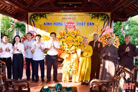 Lãnh đạo tỉnh chúc mừng Đại lễ Phật đản năm 2026