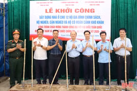 Phó Bí thư Thường trực Tỉnh ủy dự lễ khởi công xây nhà cho gia đình chính sách