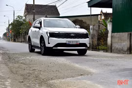 Tu sửa đường sau phản ánh của Báo và PTTH Hà Tĩnh