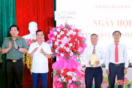 Phường Hoành Sơn vui "Ngày hội toàn dân bảo vệ an ninh Tổ quốc"