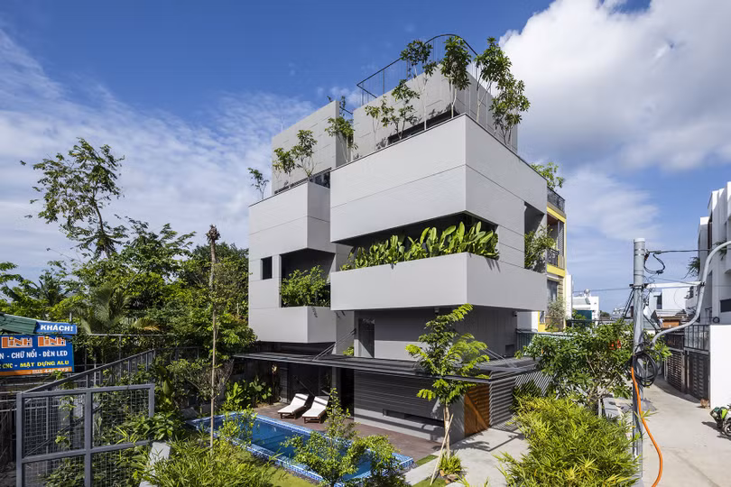 Hiệu ứng hang động thông gió cho nhà hướng Tây