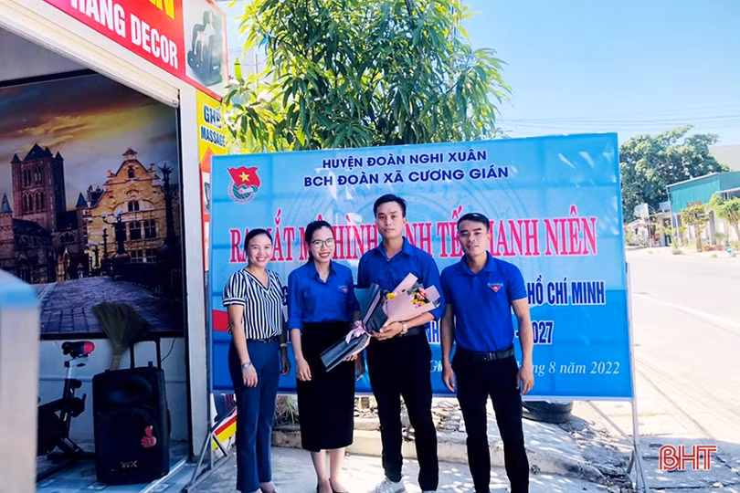 Ra mắt mô hình kinh tế của thanh niên vùng biển Nghi Xuân