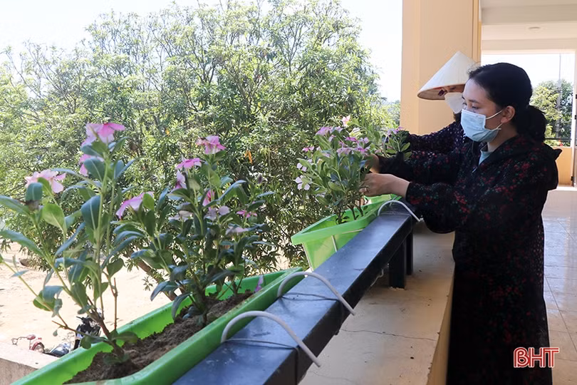 Các trường học ở Hà Tĩnh sẵn sàng đón học sinh lớp 1 tựu trường