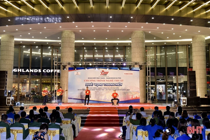 Đặc sắc chương trình nghệ thuật chào mừng thành công Đại hội Đoàn toàn tỉnh Hà Tĩnh