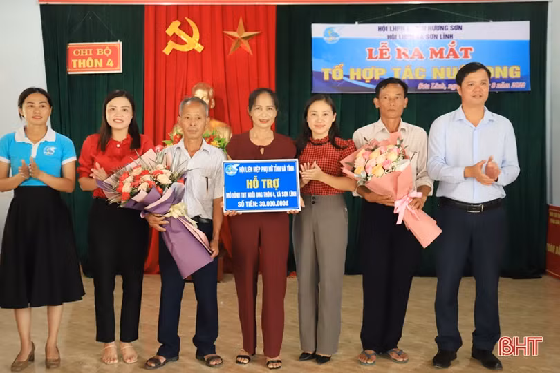 Ra mắt mô hình tổ hợp tác điểm đầu tiên ở huyện Hương Sơn