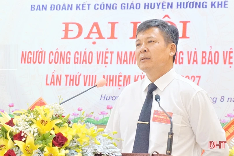 Đồng bào công giáo Hương Khê tích cực tham gia phong trào thi đua yêu nước