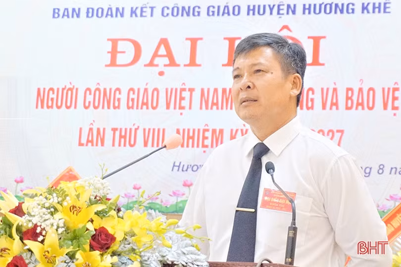 Đồng bào công giáo Hương Khê tích cực tham gia phong trào thi đua yêu nước