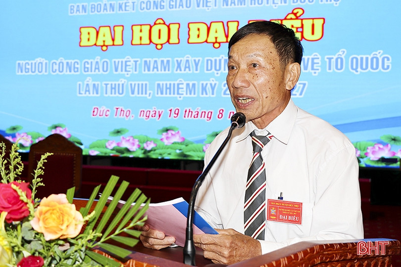 Người công giáo Đức Thọ thi đua yêu nước, xây dựng quê hương ngày càng giàu đẹp