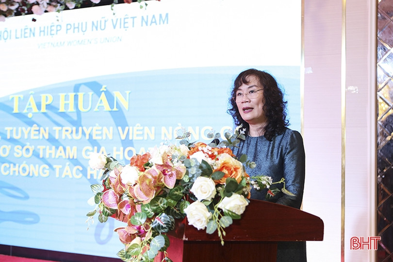 Mỗi hội viên, phụ nữ Hà Tĩnh là một tuyên truyền viên tích cực phòng chống tác hại của thuốc lá