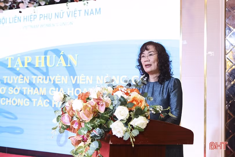 Mỗi hội viên, phụ nữ Hà Tĩnh là một tuyên truyền viên tích cực phòng chống tác hại của thuốc lá