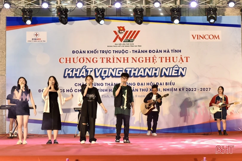 Đặc sắc chương trình nghệ thuật chào mừng thành công Đại hội Đoàn toàn tỉnh Hà Tĩnh