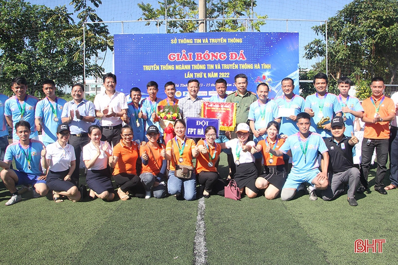 FC Viettel Hà Tĩnh vô địch Giải Bóng đá ngành TT&TT Hà Tĩnh
