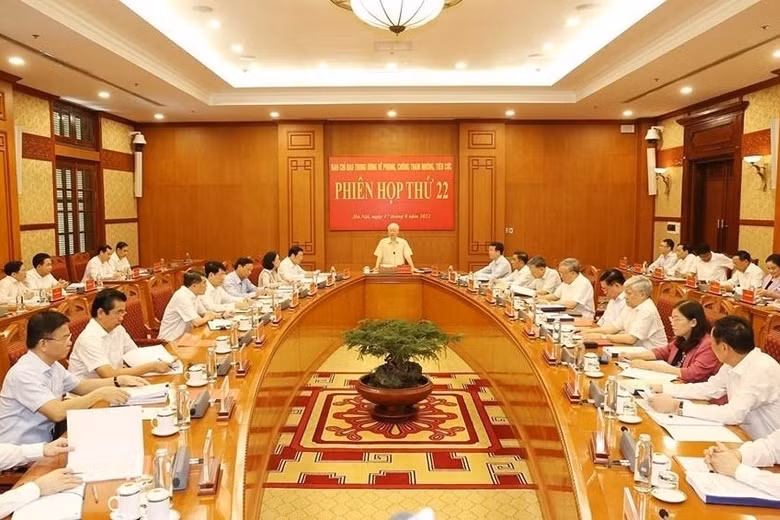 Đẩy nhanh tiến độ xử lý các vụ việc, vụ án tham nhũng, tiêu cực