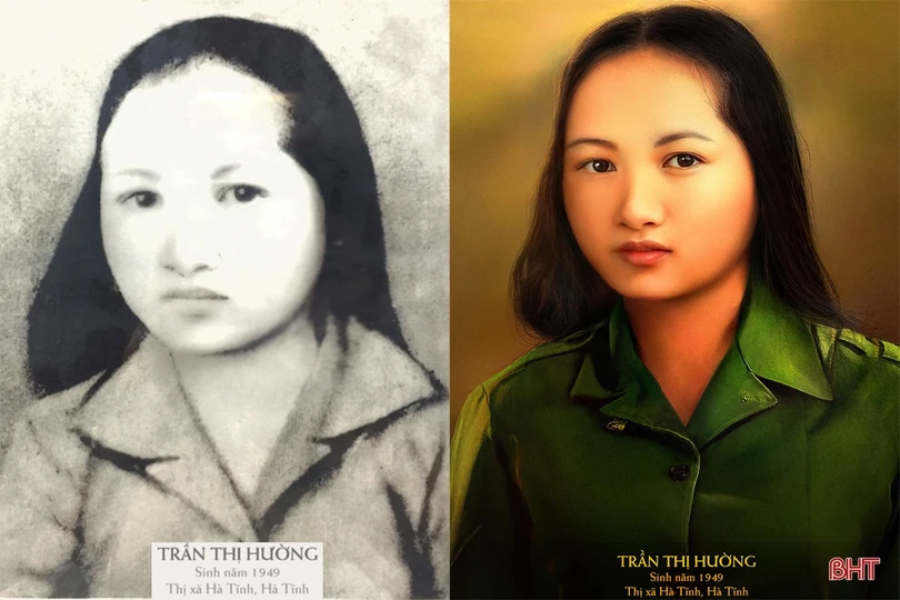 Xem ảnh phục dựng chân dung 10 liệt nữ TNXP Ngã ba Đồng Lộc