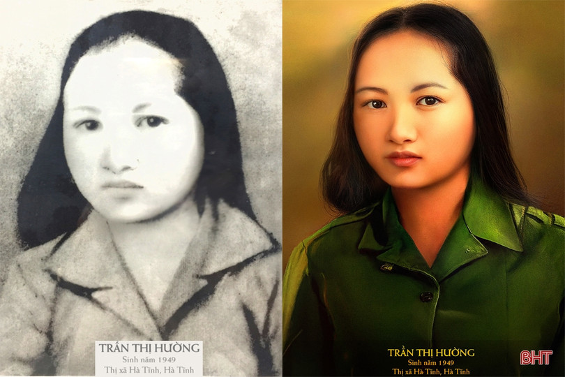 Xem ảnh phục dựng chân dung 10 liệt nữ TNXP Ngã ba Đồng Lộc