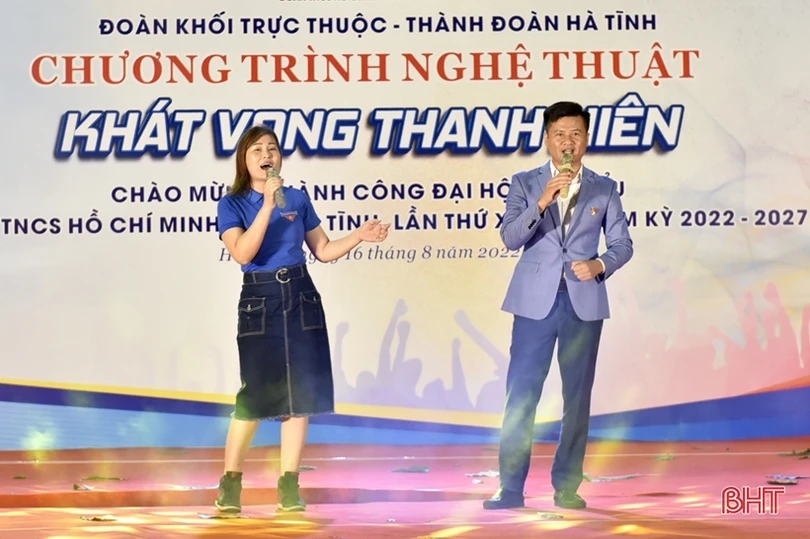 Đặc sắc chương trình nghệ thuật chào mừng thành công Đại hội Đoàn toàn tỉnh Hà Tĩnh