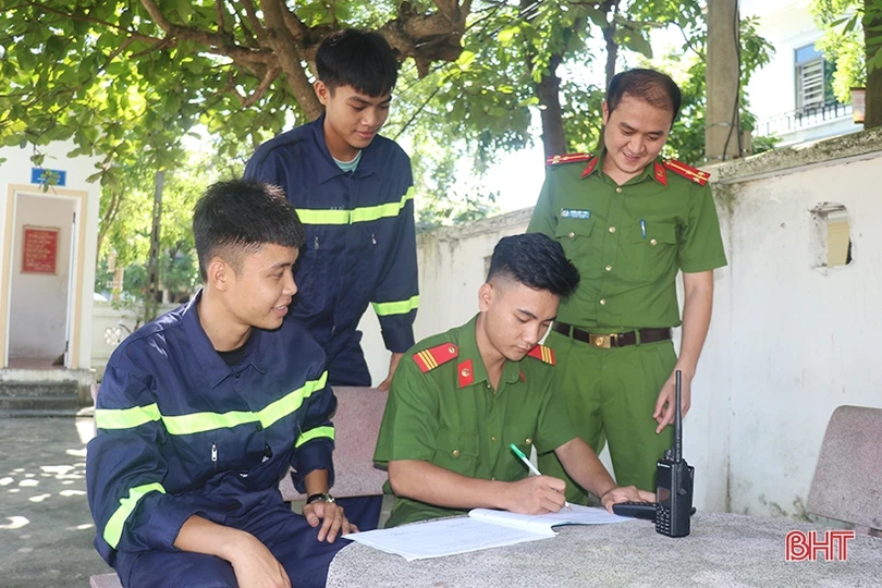 Phát huy hiệu quả phương châm “4 tại chỗ” trong phòng cháy, chữa cháy ở Hà Tĩnh