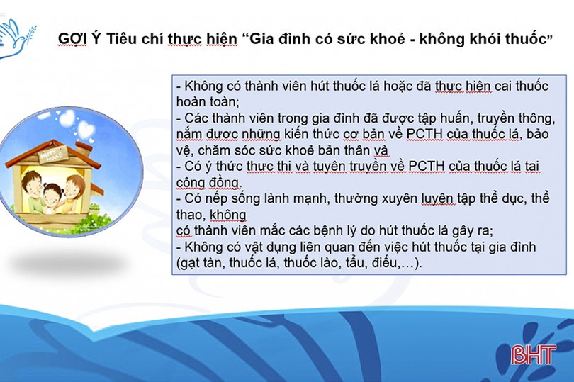Mỗi hội viên, phụ nữ Hà Tĩnh là một tuyên truyền viên tích cực phòng chống tác hại của thuốc lá
